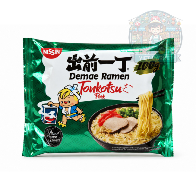 NISSIN Instantná zmes na prípravu polievky s bravčovou príchuťou Tonkotsu 100g