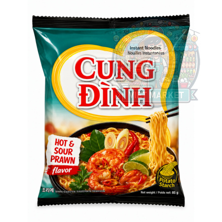 CUNG DINH Instantná zmes na prípravu polievky so sladko-kyslou krevetovou príchuťou 85g