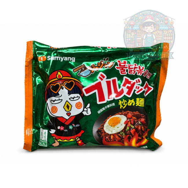  SAMYANG Instantná zmes na prírpavu rezancov s kuracou príchuťou s omáčkou z čiernych fazúľ 140g