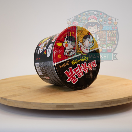 SAMYANG BULDAK Instantná zmes na prípravu polievky s ostrou kuracou príchuťou v miske 110g