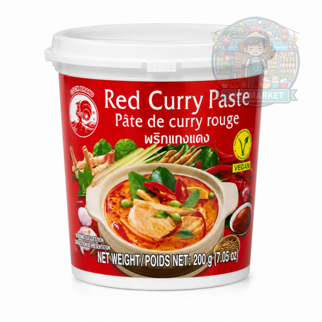  COCK Červená kari pasta 200g