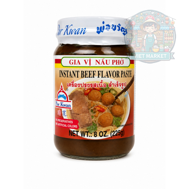  Por Kwan Instantná pasta s hovädzou príchuťou 225g