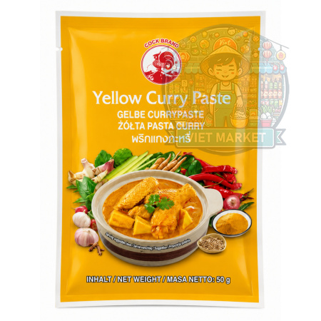  COCK Žltá kari pasta 50g