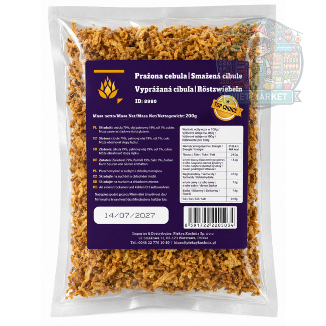  PITAYA Vyprážaná cibuľa 400g