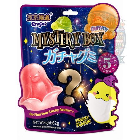 ENNJOI Lúpateľné cukríky s rôznou príchuťou mystery 62g