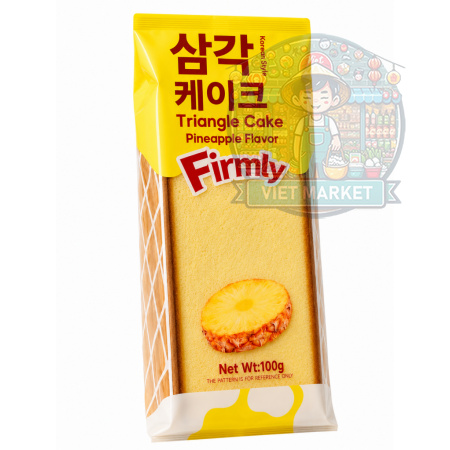  FIRMLY Piškótový koláčik s  príchuťou ananás 100g