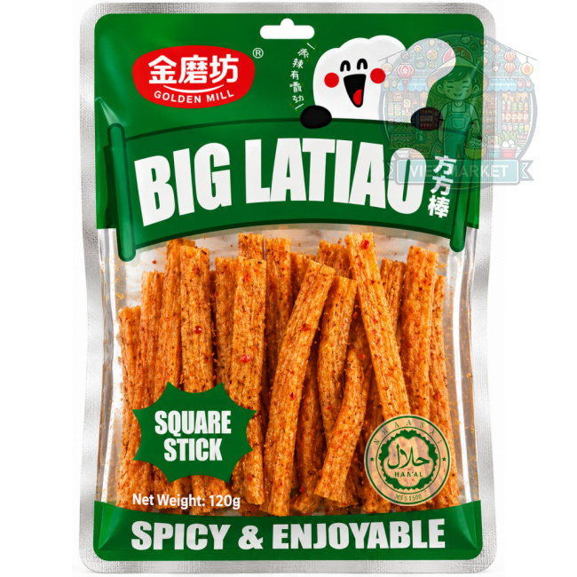  Veľké latiao tyčinky s príchuťou kuraťa 120g