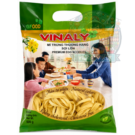  VINALY Prémiové vaječné rezance 4mm 500g