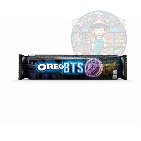 BTS Oreo sušienky  Limitovaná edícia s príchuťou karamelových lievancov s vanilkovým krémom 157g 