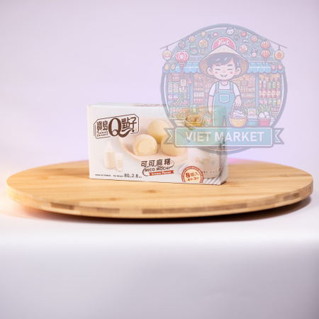 Q Brand Mico Mochi japonský ryžový koláčik s príchuťou smotany 80g
