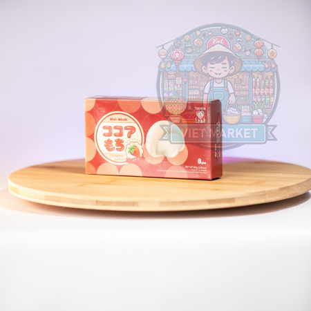 Tokimeki mini mochi japonský ryžový koláčik  s príchuťou jahody 80g