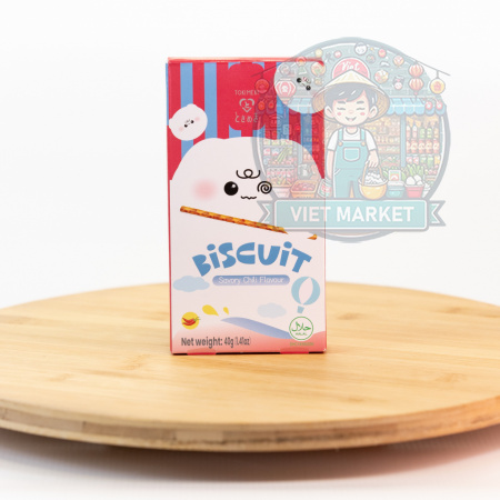Tokimeki Biscuit Tyčinky s príchuťou pikantného chilli 40g