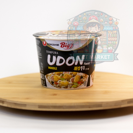 NONGSHIM Udon Tempura Instantná zmes na prípravu polievky v miske 111g