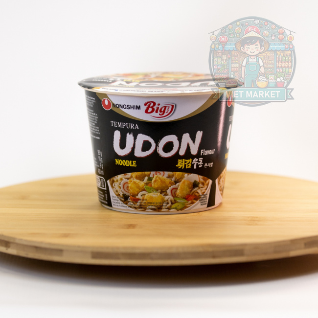 NONGSHIM Udon Tempura Instantná zmes na prípravu polievky v miske 111g