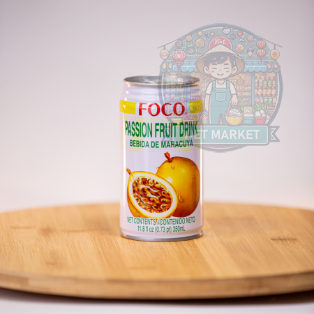FOCO Nealkoholický nesýtený nápoj s príchuťou marakuje 350ml