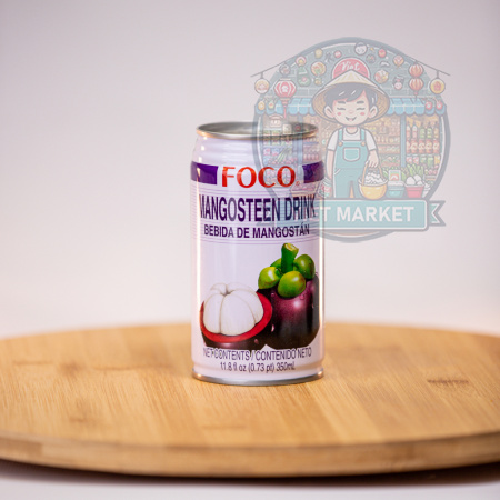 FOCO Nealkoholický nesýtený nápoj s príchuťou mangostánu 350ml