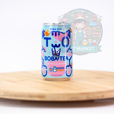 BOBA Tea Tapioca Boba s príchuťou original a mliečneho čaju 315ml