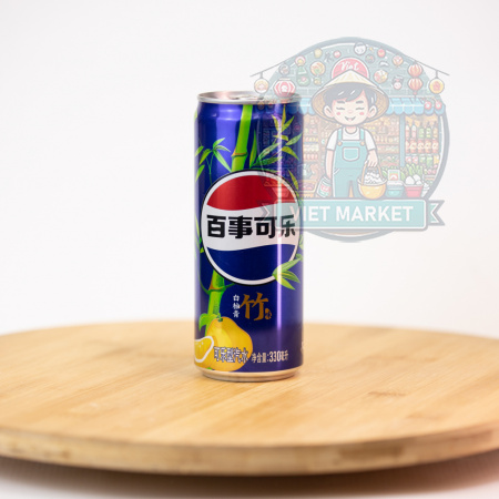 PEPSI Nealkoholický sýtený nápoj s príchuťou biele pomelo a zelený bambus 330ml