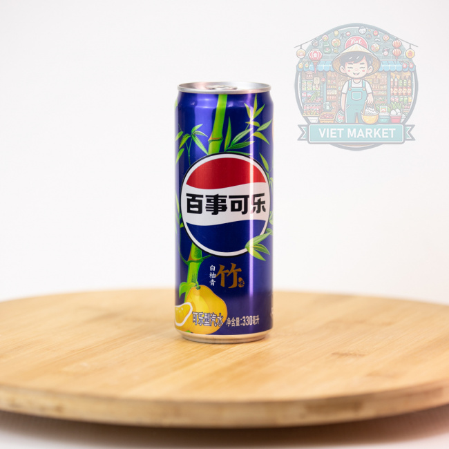 PEPSI Nealkoholický sýtený nápoj s príchuťou biele pomelo a zelený bambus 330ml