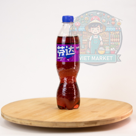 FANTA Nealkoholický sýtený nápoj s príchuťou  červeného hrozna 500ml