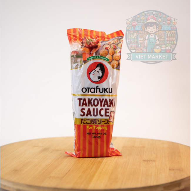 OTAFUKU Takoyaki sladko-slaná, jemne kyslá povrchová omáčka 300g