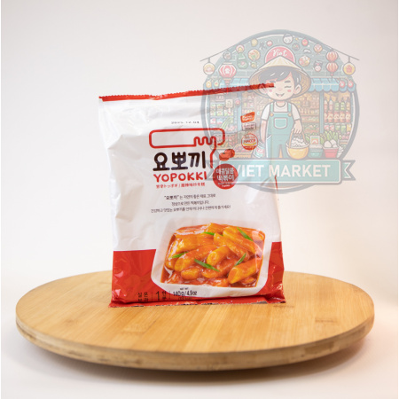 Yopokki sladkoostré topokki v miske 140g