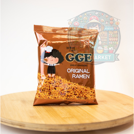 GGE Pšeničné krekry s originál príchuťou ramen 80g