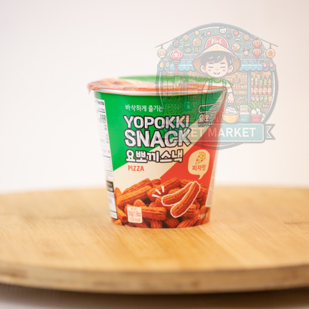 Yopokki Snack s príchuťou pizza 50g