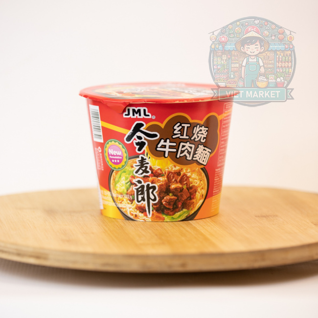 JML instantná ramen polievka s príchuťou hovädzieho mäsa 104g