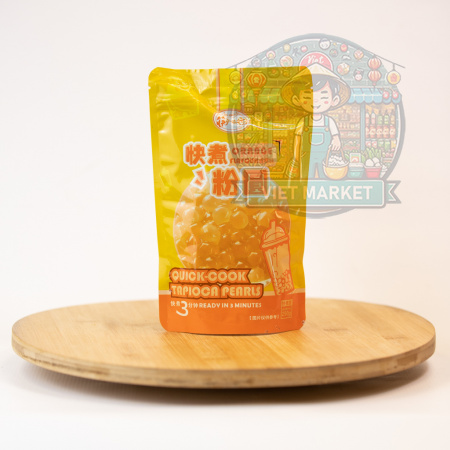 KLKW Instantné tapiókové guličky na prípravu bubble tea s príchuťou pomaranča 250g