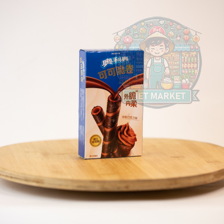 Oreo chrumkavé čokoládové trubičky 50g