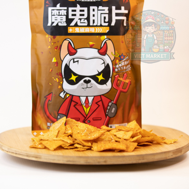 CHAOBAYE The Devil Mala pikantné čipsy 200g