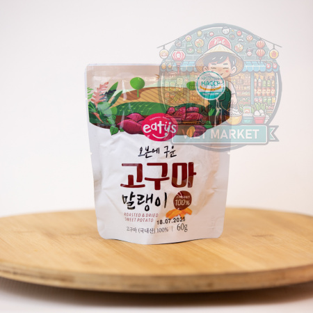 Eatus Pečené sladké  batátové chipsy  60g