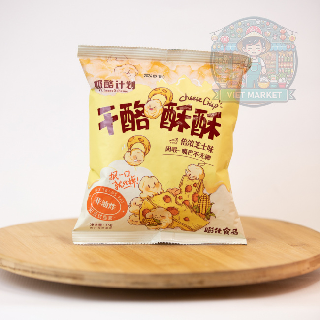 Cheese Plan syrové crispy 35g