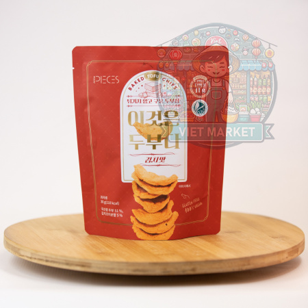 All The Pieces Vegánske pečené tofu lupienky s príchuťou kimchi 30g
