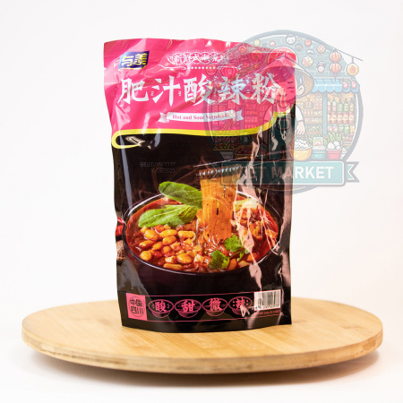 YUMEI Vermicelli rezance Yumei horke a kyslé 270g