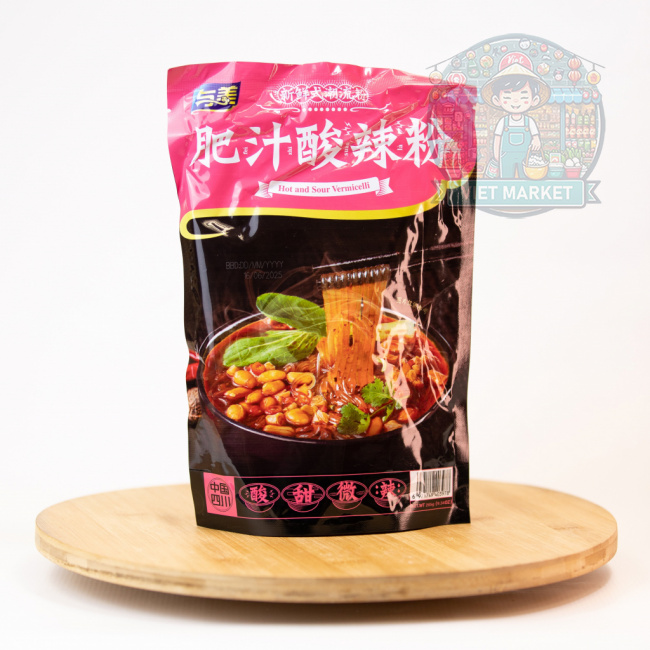 YUMEI Vermicelli rezance Yumei horke a kyslé 270g