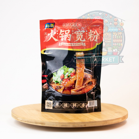 YUMEI široké fazuľové rezance 265g