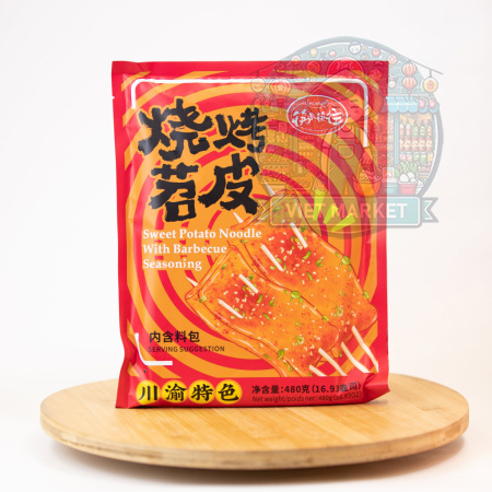 KLKW Instantná zmes na prípravu sladkých rezancov s BBQ príchuťou 480g