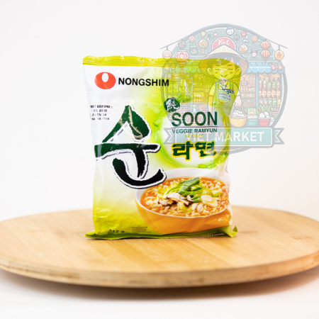 Nongshim Soon instantné vegan rezance Ramyun 112g