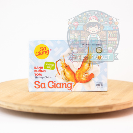 SA GIANG Krevetové chipsy na vyprážanie 200g
