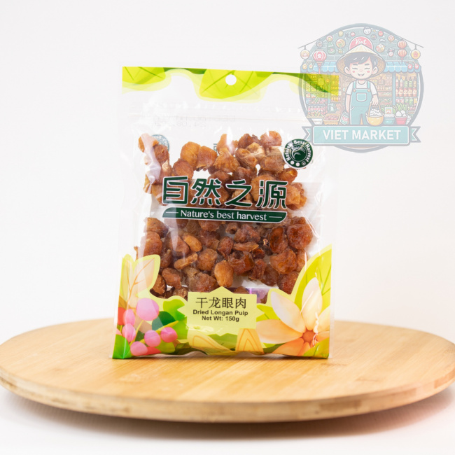 NATURE'S BEST HARVEST Sušená longan dužina 150g