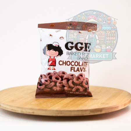 GGE pečený ryžový snack s príchuťou čokolády 45g