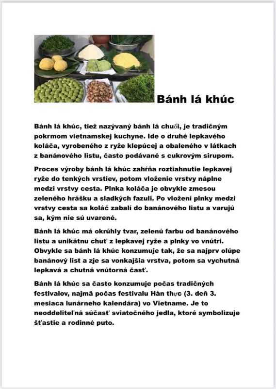 Bánh lá khúc – Zelené srdce vietnamskej tradície