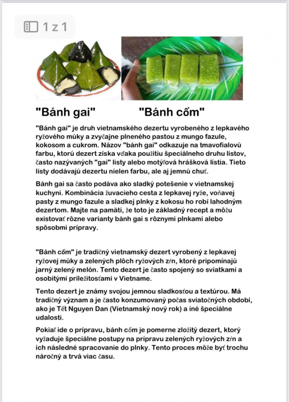 Bánh gai – Tmavá elegancia Vietnamu, Bánh cốm – Lahodný dotyk Vietnamu Bánh gai – Tmavá elegancia Vietnamu, Bánh cốm – Lahodný dotyk Vietnamu